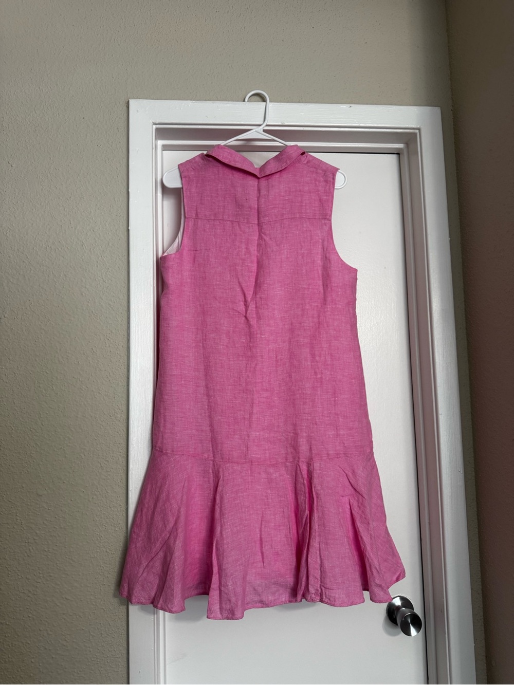 Lilly Pulitzer Pink Ellowyn Linen Dress Size M New with tags - Picture 6 of 6